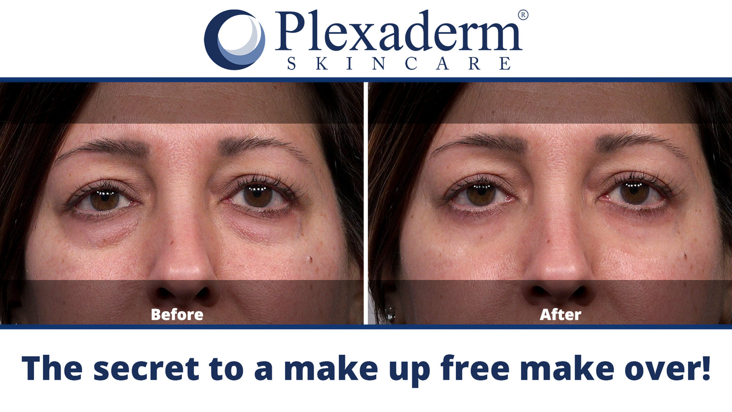 Plexaderm Rapid Reduction Eye Serum - Advanced Formula Anti Aging Visibly Reduces Under-Eye Bags, Wrinkles, Dark Circles, Fine Lines & Crow's Feet Instantly Instant Wrinkle Remover for Face